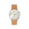 Donna Mae horloge met zandkleurige leren band (1056998)