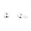 Kugel-Ohrringe aus 925 Silber, 8 mm (1052034)