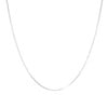 Gerecycled zilveren ketting slang schakel (1052217)