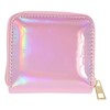 Roze portemonnee met glans (1057105)