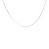 Gerecycleerd zilveren ketting schakel slang (1052227)