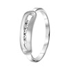Ring, 925 Silber, matt/glänzend, mit Zirkonia (1052324)