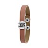 Byoux armband lichtroze love (1052381)