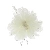 Haarclip in bloemvorm met imitatieparels (1057296)