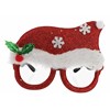 Lustige Weihnachtsbrille in der Form einer Weihnachtsmütze (1053488)