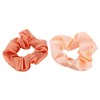 Set van 2 roze satijnlook scrunchies (1057399)