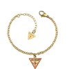 Guess stalen goldplated armband L.A. GUESSERS (1057612)