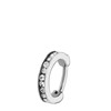 Helix-Piercing aus Edelstahl, Ring, Clicker, Kristall (1054648)