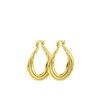 Goudkleurige bijoux oorringen (1057773)