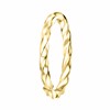 Goldfarbener Byoux Ring, Kordeloptik (1055301)