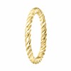 Goldfarbener Byoux Ring, Kordeloptik (1055305)