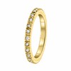 Goldfarbener Byoux Ring mit Steinchen (1055331)