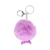 Bijoux sleutelhanger fluffy zeemeermin roze (1057957)
