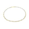 Stalen ketting staal/gold (1057971)