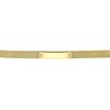 Stalen armband goldplated mesh riem (1058690)