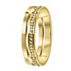 2-reihiger, vergoldeter Edelstahl eternity ring mit Light Colorado (1058713)