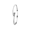 Zilveren armband bangle mat/glans (1056005)