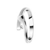 Ring, 925 Silber, matt/glänzend, mit Zirkonia (1056013)