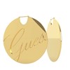 Guess-Ohrringe, Edelstahl, vergoldet, Scheibe, mit Logo LIQUID (1058961)