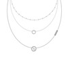 Halskette von Guess, Edelstahl, 3-reihig, EQUILIBRE (1058962)