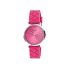 Regal horloge met een roze rubberen band (1056653)