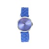 Regal horloge met een blauwe rubberen band (1056656)