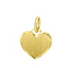 Zilveren hanger gravure hart (1059639)