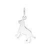 Zilveren hanger hond (1059658)