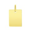 Zilveren hanger gold tag Mix&Match ketting/armband (1059925)