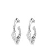 Zilverkleurige bijoux oorbellen (1060564)
