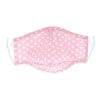 Fashion mondkapje roze met stippen (1060622)