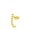 Suspender-Ohrring, 925 Silber, vergoldet, Kügelchen (1061056)