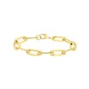 Goudkleurige bijoux armband ovaal (1062260)