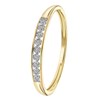 18 Karaat geelgouden ring met diamant 0,02ct (1062553)