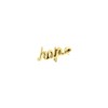 Stalen goldplated slider hope (1063063)