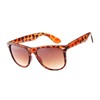 Sonnenbrille mit Panther-Rahmen und braunen Gläsern (1021566)