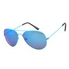 Sonnenbrille mit blauen Rahmen und blauen Gläsern (1021581)