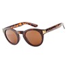 Sonnenbrille mit Panther-Rahmen und braunen Gläsern (1021587)