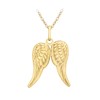 Halskette aus 375 Gold mit Flügelanhänger (1047206)