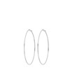 Byoux zilverkleurige oorringen 30 mm (1048870)
