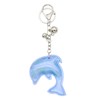 Silberfarbener Schlüsselanhänger Delfin (1052358)