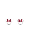 Ohrringe aus Edelstahl, Minnie Mouse, rote Schleife (1069605)