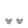 Ohrringe aus Edelstahl, Mickey Mouse, Glitter (1069608)