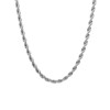 Halskette mit Kordelglied aus Edelstahl, 5 mm (1070596)