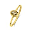 Vintage-Ring aus Edelstahl, vergoldet (1070872)