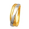 14 Karaat bicolour gouden ring (27972865)