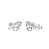 Zilveren kinderoorbellen paard (1044216)