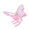 Haarklem vlinder wit/roze (1069294)