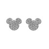 Ohrringe aus Edelstahl, Mickey Mouse, Glitter (1069608)