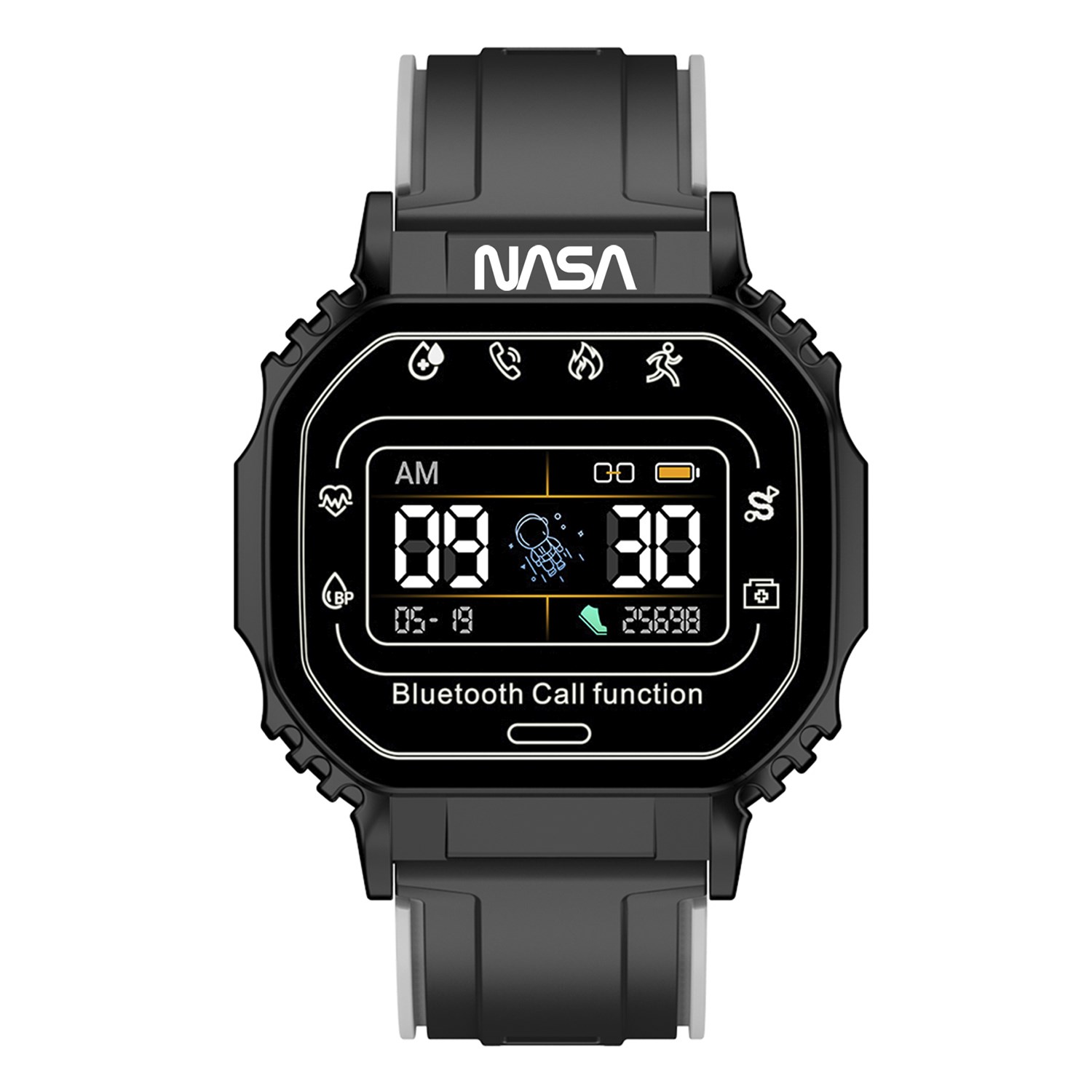 Nasa Smartwatch Digitaal Horloge Zwart BNA30159-001